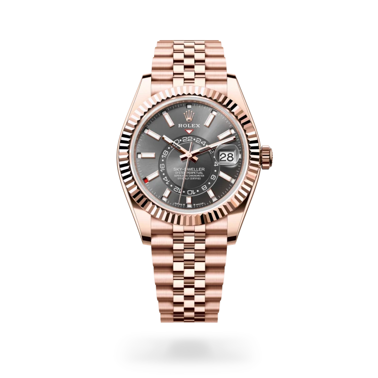 Rolex Sky-Dweller 18 kt Everose gold, M336935-0008